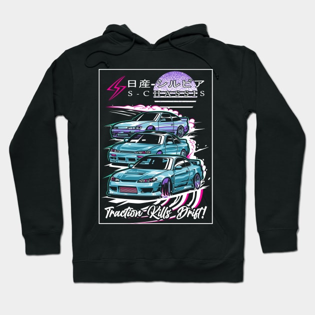 S-Chassis Drifting Hoodie by flushtuner